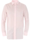 SALVATORE PICCOLO PINK SHIRT WITH OPEN COLLAR,9154985