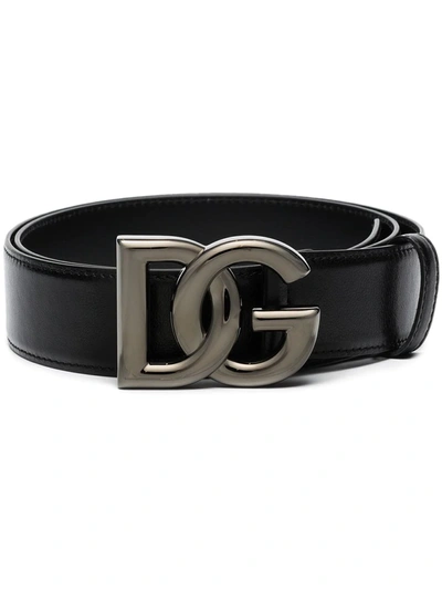 DOLCE & GABBANA DG LOGO BUCKLE BELT