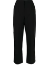 PARIS GEORGIA SLOUCHY PATCH-POCKETS TAILORED TROUSERS