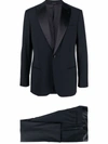 GIORGIO ARMANI SINGLE-BREASTED TAILORED DINNER SUIT