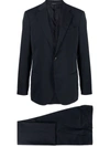 Giorgio Armani Single-breasted Tailored Suit In Blau