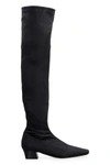 BY FAR COLETTE LEATHER OVER-THE-KNEE BOOTS,21FWCLTDBLV BL