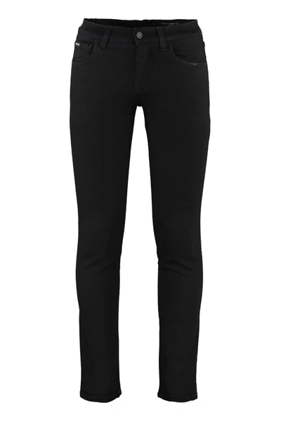 Dolce & Gabbana 5-pocket Skinny Jeans In Black