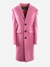 Dsquared2 City 2-button 80s Coat In Pink