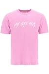 Alyx Logo Printed T-shirt In Pink (pink)