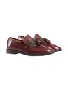 GUCCI BROWN LOAFERS UNISEX,6621901PKE0 6161