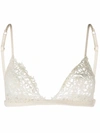 La Perla Petit Macrame Lace Bra In Neutrals