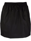 Wardrobe.nyc Utility Drawstring Miniskirt In Black