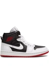 JORDAN AIR JORDAN 1 MID SE UTILITY "WHITE/BLACK/GYM RED" SNEAKERS