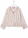 SIMONETTA EMBROIDERED BUTTON-DOWN SHIRT