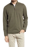 JOHNSTON & MURPHY REVERSIBLE QUARTER ZIP PULLOVER,74-4468