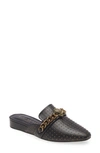 Kurt Geiger Womens Black Chelsea Stud-embellished Leather Mules 3 In Black