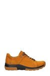 Wolky Cajun Waterproof Sneaker In Dark Ochre Nubuck