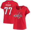 Fanatics Women's  Tj Oshie Red Washington Capitals Plus Size Name And Number Scoop Neck T-shirt In Red