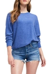 Wildfox Baggy Beach Jumper Pullover In Reflecting Pond