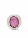 Parts Of Four Ruby Stud Earring In Grey