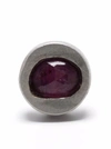 Parts Of Four Ruby Stud Earring In Grey