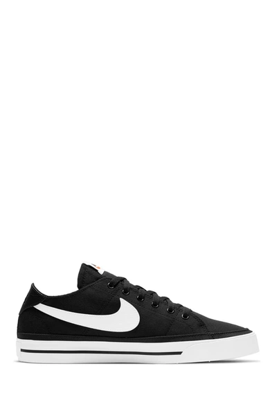 Nike Court Legacy Sneaker In 002 Black/white