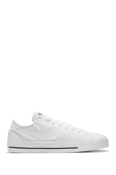 Nike Court Legacy Sneaker In 100 White/white