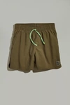 Nike Essential 5" Volley Short In Olive