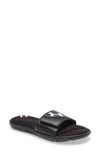Under Armour Under Amour Ignite Slide Sandal In Black/ Black