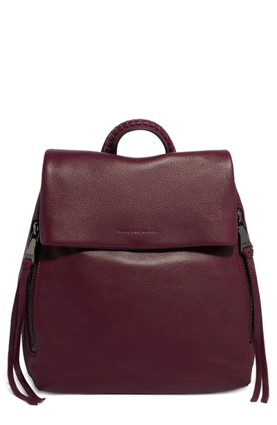 atlas convertible embossed leather backpack Parker Clay Brown LA28 Atlas Leather Backpack