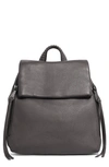 Aimee Kestenberg Bali Leather Backpack In Glacier Grey