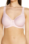 Wacoal Basic Beauty Full-figure Contour Spacer Bra In Tender Touch 673