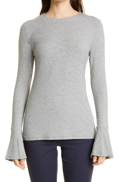 Capsule 121 The Polaris Knit Long-sleeve Top In Grey