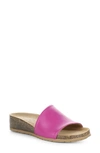 Bos. & Co. Lux Slide Sandal In Orchid