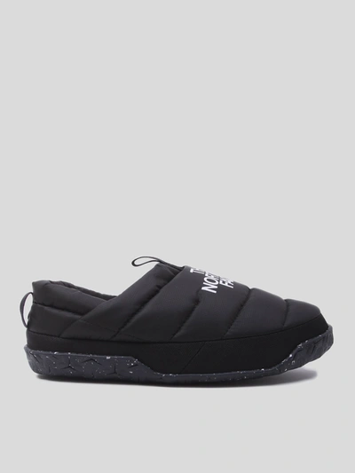 The North Face M Nuptse Mule Tnf Black Nylon Puffer Mule - Nuptse Mule Tnf In Tnf Black/tnf White