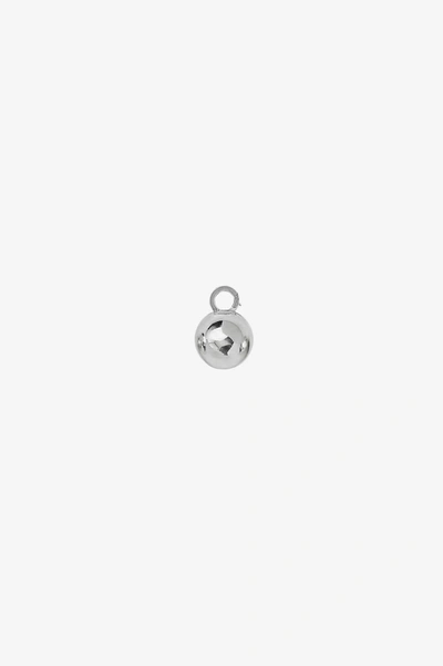 Anine Bing Mini Ball Charm In Silver