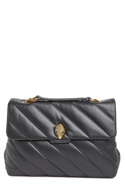 Kurt Geiger Soho Large Leather Bag In Black