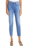 RE/DONE ORIGINALS HIGH WAIST ANKLE JEANS