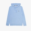 Lacoste Men's Long Sleeve Hooded T-shirt - Xxl - 7 In Blue
