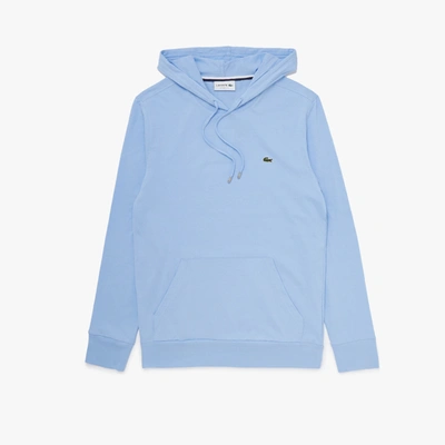 Lacoste Men's Long Sleeve Hooded T-shirt - Xxl - 7 In Blue