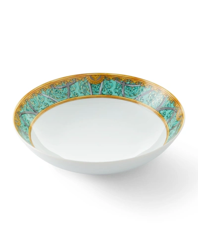 Versace La Scala Del Palazzo Soup Bowl In Verde
