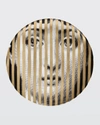 Fornasetti Tema E Variazioni N. 34 Gold Stripes Wall Plate