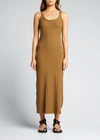 Vitamin A West Coverup Tank Dress In Tea Leaf Cotton R