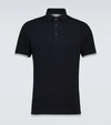 Brunello Cucinelli Classic S/s Cotton Polo In Navy