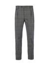 PT01 PT01 1PINCES CHECK PRINTED TROUSERS