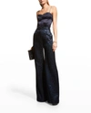 ADAM LIPPES EMPIRE WAIST SILK TAFFETA BUSTIER TOP,PROD246760158