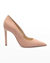 Schutz Women's Lou Pointed High Heel Pumps In Sweet Rose