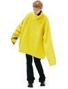 Raf Simons Oversized-cut Jumper In Yellow