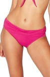 Bleu By Rod Beattie Kore Sarong Hipster Bikini Bottoms In Think Pink