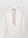 44 FOR LABEL LOGO HOODIE WITH POCKET AND DRAWSTRING