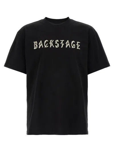 44 Label 'backstage' T Shirt In Black