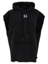 44 Label Centipede Sweatshirt Black In Black