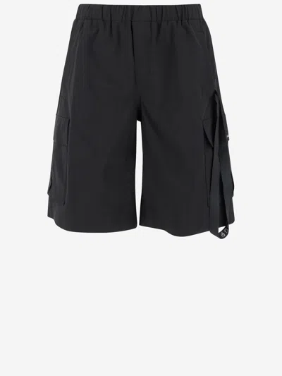 44 Label Group 44 Liz Stretch Nylon Short Pants In Black