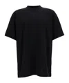 44 Label Group Classic Logo-embroidered Cotton T-shirt In Black